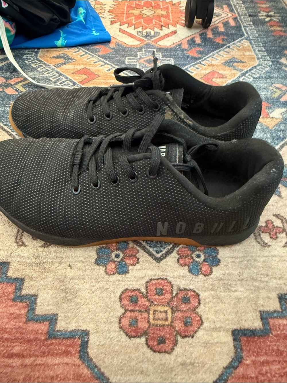 NOBULL Black Knit Trainer Sneakers